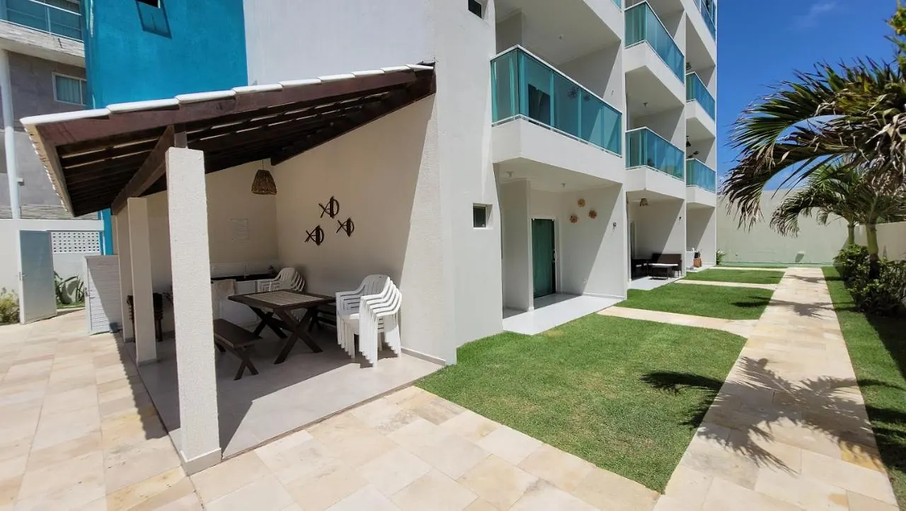Flat Beira Mar A 300M Das Piscinas De Porto Mahalo Residence 05 P- Ate 6 Pessoas Pôrto das Galinhas Διαμέρισμα